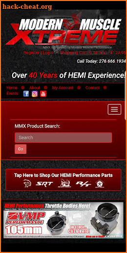 MMX Parts screenshot