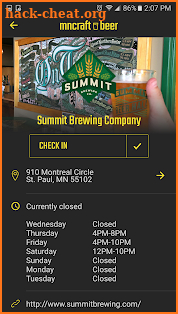 mncraft.beer: Minnesota Craft Brewery Tracker screenshot