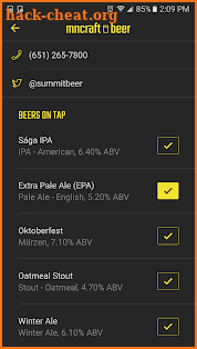 mncraft.beer: Minnesota Craft Brewery Tracker screenshot