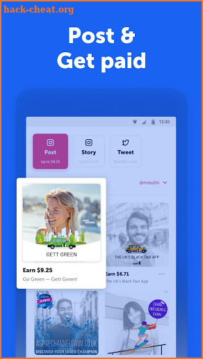 MNFST – Post and get paid screenshot