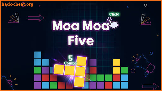 Moa Moa Five - Match Blocks screenshot