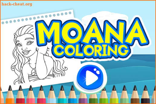 Moana Coloring Book screenshot