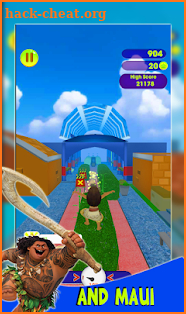 Moana Island Run screenshot