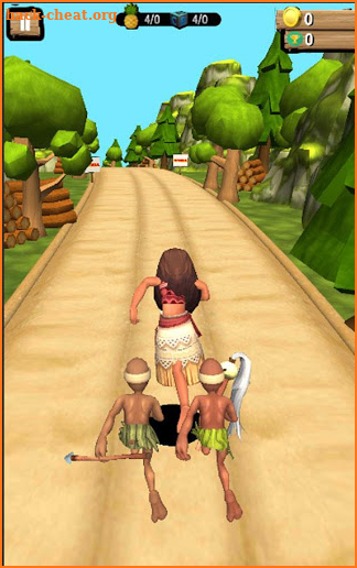 Moana Princess Subway Run screenshot