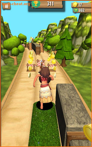 Moana Princess Subway Run screenshot