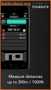 Moasure - the smart tape measure screenshot