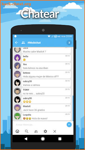 Mobichat screenshot