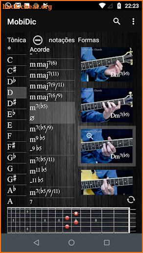 MobiDic Guitar Chords screenshot