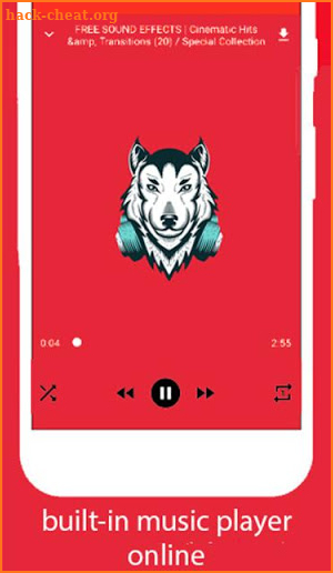 MOBIDY ,Free Music Player screenshot