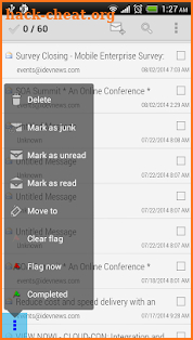 Mobile Access for Outlook OWA screenshot