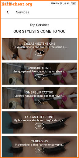 Mobile Beauty Solutions screenshot