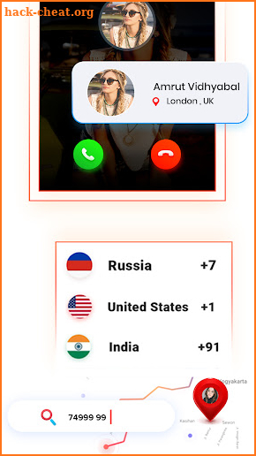 Mobile Call ID Location Track screenshot