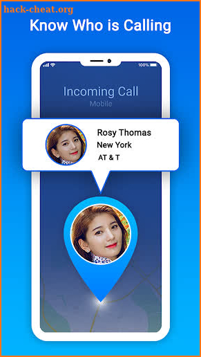 Mobile Call Number Location screenshot