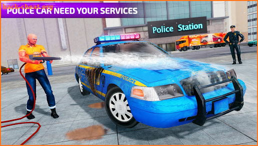 Mobile Car Wash - Truck Game screenshot