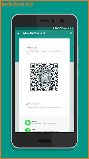 Mobile Client for WhatsApp Web (no ads) screenshot