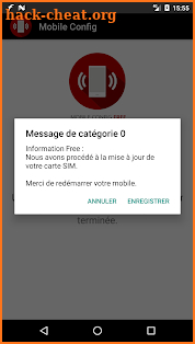 Mobile Config screenshot