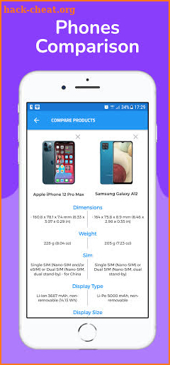 Mobile cost: latest phone - phone price screenshot