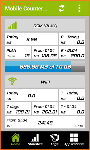 Mobile Counter Pro - 4G, WIFI screenshot
