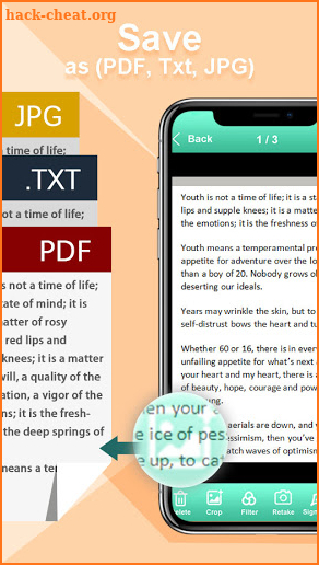 Mobile Doc Scanner - PDF Scanner, OCR Text Scanner screenshot