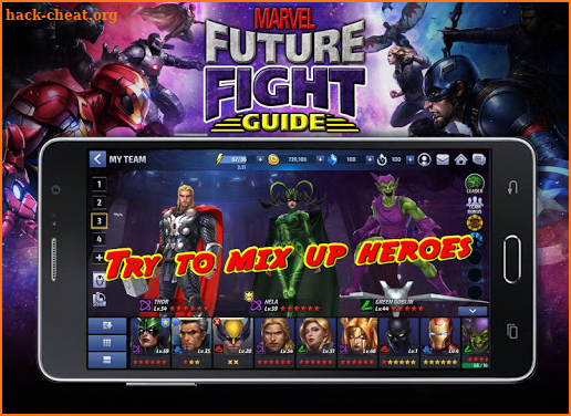 Mobile Guide For Super Future Fight Game screenshot
