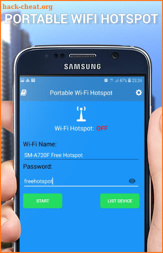 Mobile Hotspot for Android screenshot