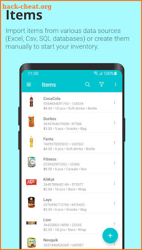 Mobile Inventory PRO screenshot