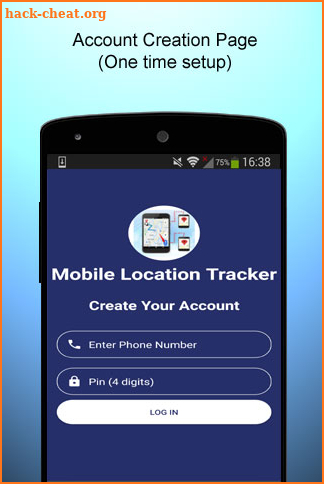 Mobile Location Tracker screenshot
