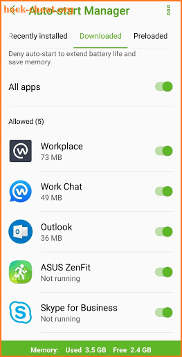 Mobile Manager screenshot