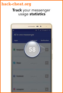 Mobile Messenger - Instant & Lite & Free Chat App screenshot