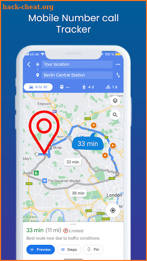 Mobile Number Call Locator screenshot