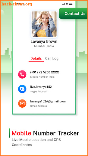 Mobile Number Call Locator Tracker screenshot