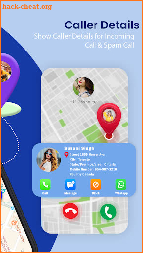 mobile number locater screenshot