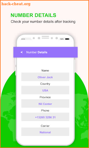 Mobile number location : Call number locator screenshot