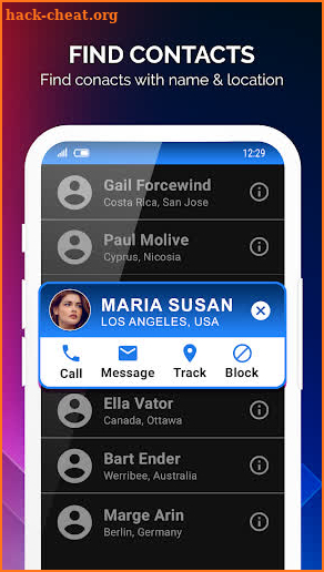 Mobile Number Location, Caller ID & Call Blocker screenshot