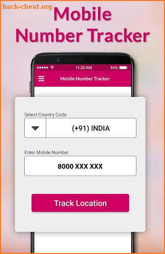 Mobile Number Location Finder & Tracker screenshot