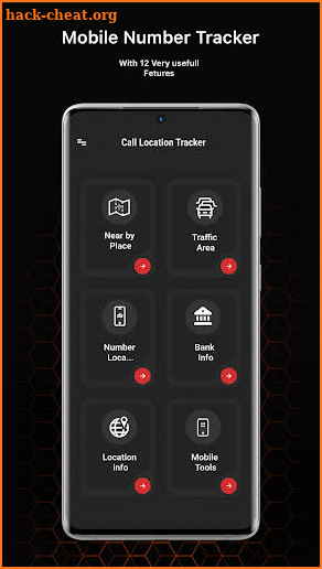 Mobile Number Location Tracker screenshot