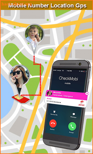 Mobile Number Locator Finder GPS screenshot