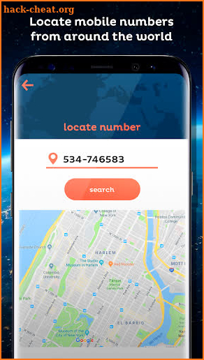 Mobile Number Phone Locator screenshot