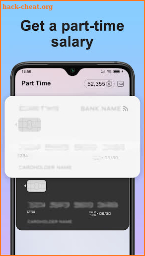Mobile online part-time screenshot