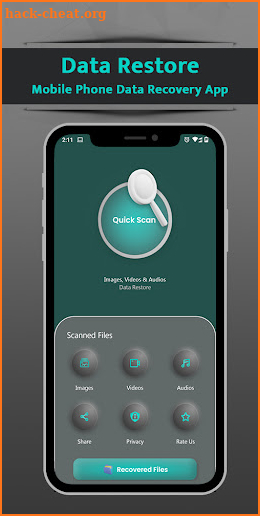 Mobile Phone Data Recovery App screenshot