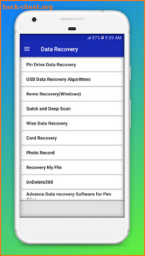 Mobile Phone Data Recovery Guide 2020 screenshot