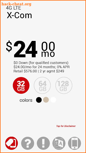 Mobile Price Card screenshot