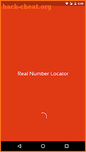Mobile Real Number Locator screenshot