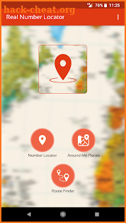 Mobile Real Number Locator screenshot