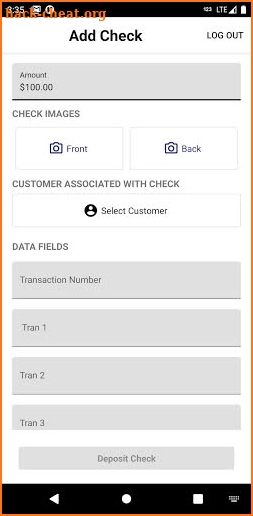 Mobile Remote Deposit Complete screenshot