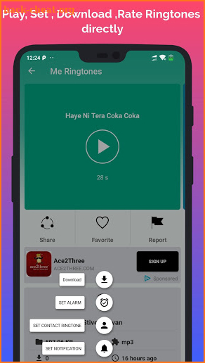 Mobile Ringtones New - Best Ringtone Download App screenshot