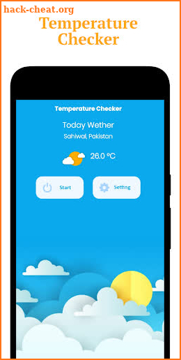 Mobile Room Temperature Meter : Weather Forecast screenshot