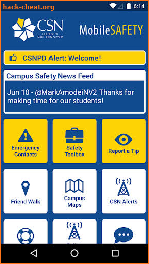 Mobile Safety - CSN screenshot