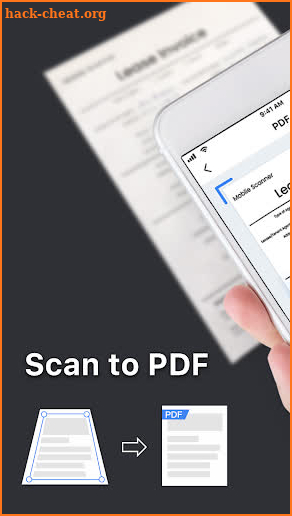 Mobile Scanner - Scan to PDF screenshot