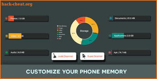 Mobile Storage Analyzer: Save Space Memory Cleaner screenshot